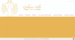Desktop Screenshot of goldeneradler.it
