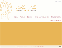 Tablet Screenshot of goldeneradler.it